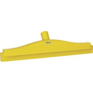 Vikan 77126 Hygienic Floor Squeegee w/replacement cassette 405 mm Yellow