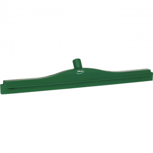 Vikan 77142 Hygienic Floor Squeegee w/replacement cassette 605 mm Green
