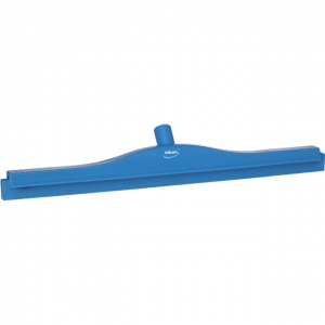 Vikan 77143 Hygienic Floor Squeegee w/replacement cassette 605 mm Blue