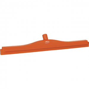 Vikan 77147 Hygienic Floor Squeegee w/replacement cassette 605 mm Orange