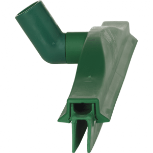 Vikan 77222 Hygienic Revolving Neck Squeegee w/replacement cassette 405 mm Green
