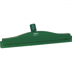 Vikan 77222 Hygienic Revolving Neck Squeegee w/replacement cassette 405 mm Green