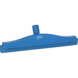 Vikan 77223 Hygienic Revolving Neck Squeegee w/replacement cassette 405 mm Blue