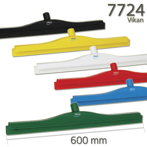 Vikan 7724 Hygienic Revolving Neck Squeegee w/replacement cassette 600 mm