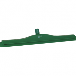 Vikan 77242 Hygienic Revolving Neck Squeegee w/replacement cassette 600 mm Green