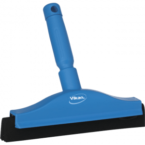 Vikan 77513 Hand Squeegee with Replacement Cassette 250 mm Blue