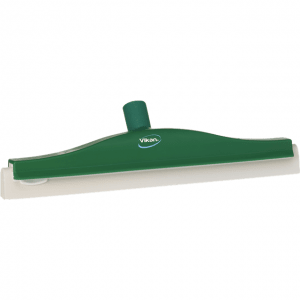 Vikan 77622 Revolving Neck Floor squeegee w/Replacement Cassette 400 mm Green