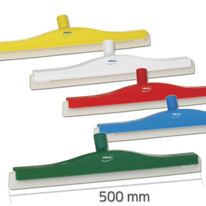 Vikan 7763 Revolving Neck Floor squeegee w/Replacement Cassette 500 mm