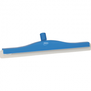 Vikan 77633 Revolving Neck Floor squeegee w/Replacement Cassette 500 mm Blue