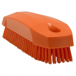 Vikan 64407 Hand Brush S / Nailbrush 130 mm Hard Orange