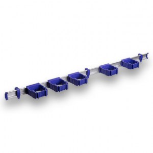 9-5-0 Toolflex One 94 cm Rail with 5 x P-01 Holder - Purple