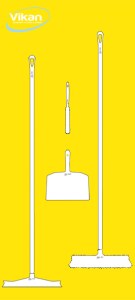 Vikan Shadow Board Vikan 90*200cm Dibond Yellow