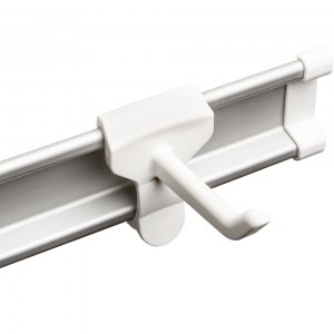 Vikan P01H-3 Toolflex One P-01 Hook 3-Pack - White