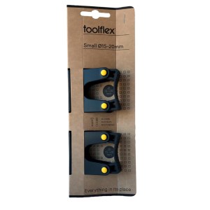 Vikan Toolflex Original Small Holder 2-Pack: Versatile Tool Storage Solution Ø15-20mm