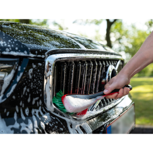 Vikan 524952 Multifunctional Hand Brush for Transport Cleaning - Soft Bristles & Ergonomic Design