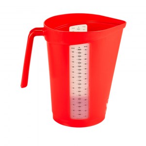 Vikan 60004 Measuring Jug 2 Litre Red