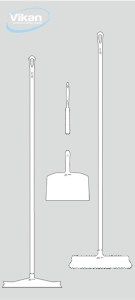 Vikan Shadow Board Vikan 90*200cm Dibond White