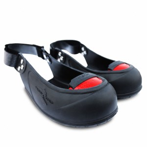 Tiger-Grip Visitor 8366M safety overshoes, size M EU 39–43, black with red size coding