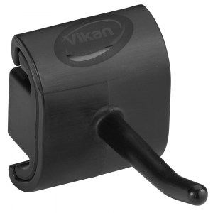 Vikan 10129 Hygienic Wall Bracket 41.5 mm Black