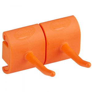 Vikan 10147 Hygienic Wall Bracket 83mm Orange