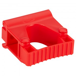 Vikan 10134 Hygienic Wall Bracket 83 mm Red