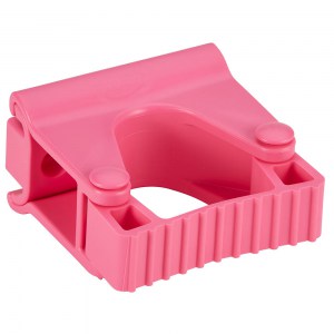 Vikan 10131 Hygienic Wall Bracket 83 mm Pink
