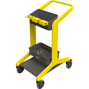 Vikan 57006 HyGo Mobile Cleaning Station Yellow – Hygienic and Efficient Cleaning Solution