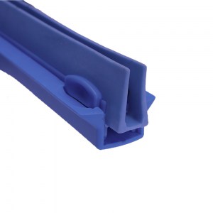 Vikan 77148 Hygienic Floor Squeegee w/replacement cassette 605 mm Purple