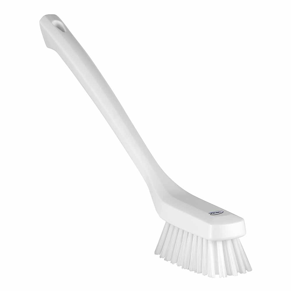 Vikan 41855 Narrow Cleaning Brush with Long Handle 420 mm Hard