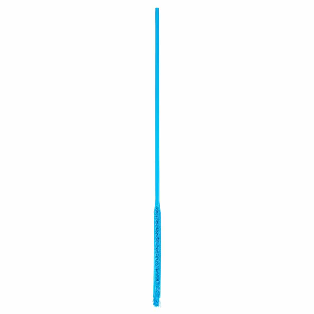 Cepillo de limpieza ultradelgado con mango largo, 600 mm, Medias, Azul  41973