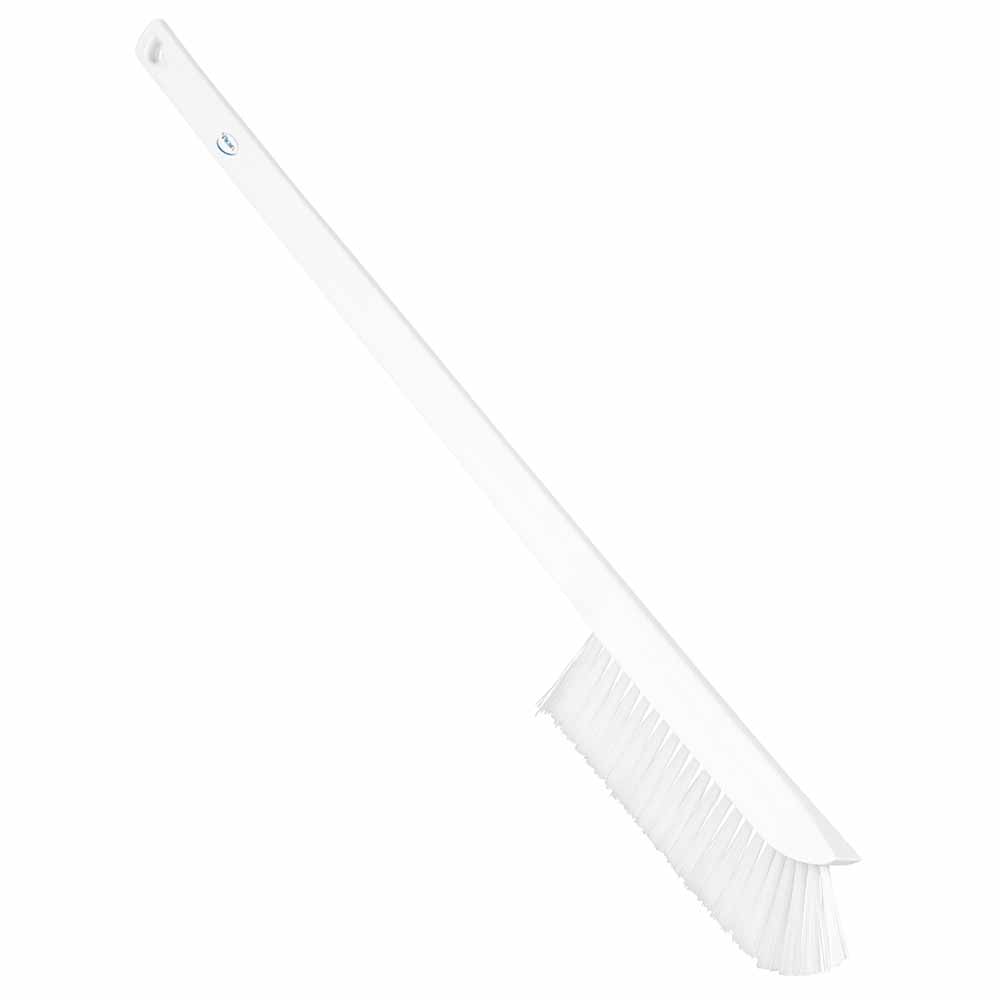 Ultra-Slim Cleaning Brush with Long Handle, 600 mm, Medium, Blue